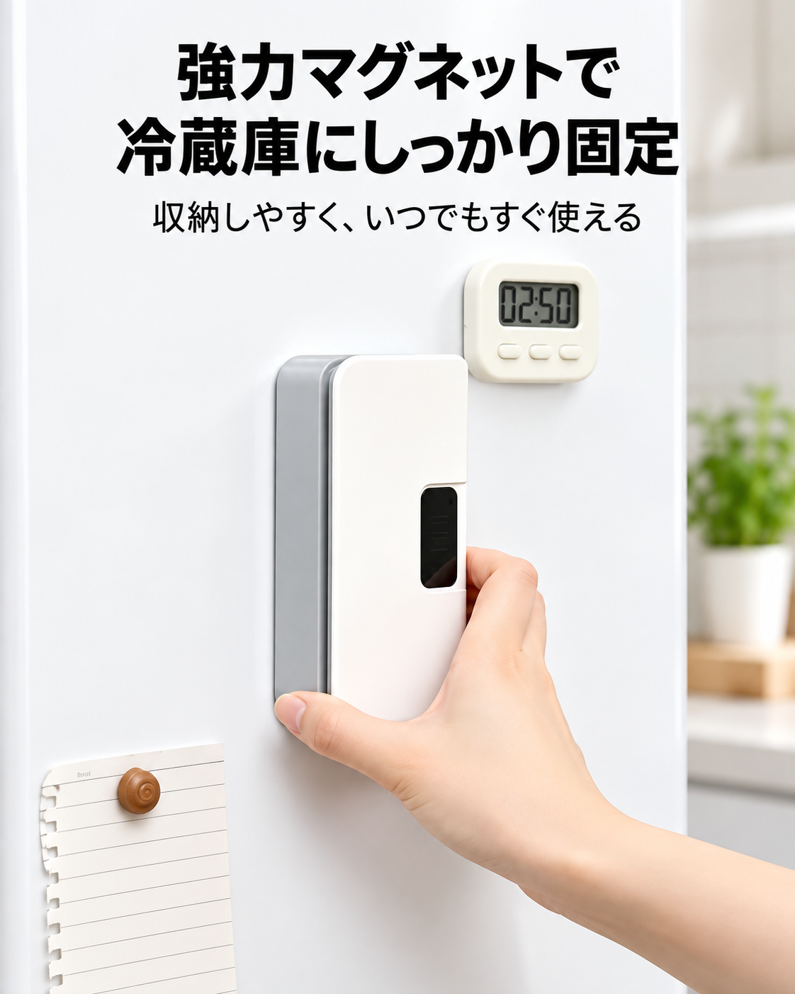 6段階温度調整・充電式ポータブルフードシーラー