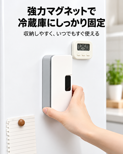 6段階温度調整・充電式ポータブルフードシーラー